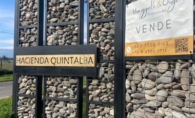Venta Parcela Hacienda Quintalba 5.000 Mts2 - Rengo