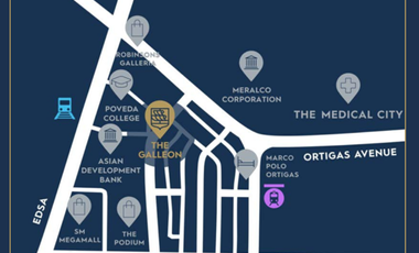 Rent To Own Premium Office Units for Sale in The Galleon, ADB Avenue Ortigas CBD