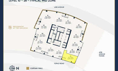 Rent To Own Premium Office Units for Sale in The Galleon, ADB Avenue Ortigas CBD