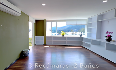 DEPARTAMENTO en Renta Camelinas Morelia por la paloma 3 Reccamaras espacios Amplios Aire Acondicionado jardín seguridad