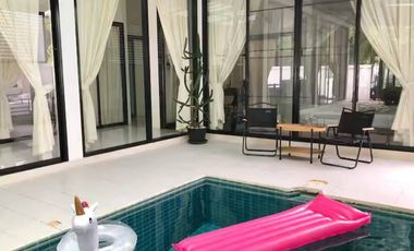 Modern 3-Bedroom Pool Villa for Sale and Rent – Just 250m from Ban Phe Beach, Rayong
