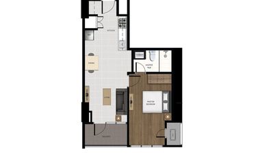 NUVEO CERCA- 1BR located in Alabang Muntinlupa near RFO