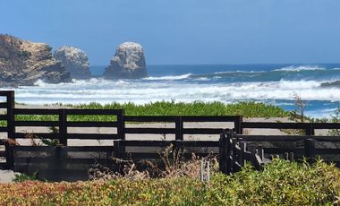 Exclusivo terreno a pasos del mar en condominio privado, en playa Punta de lobos.