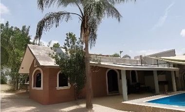 Casa Rural con cabaña y alberca la Cieneguilla Santiago Nuevo Leon/ Recuperacion Bancaria