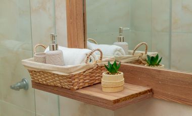 Vendo Apto amoblado En Mar Caribe, Quinto piso, Con ascensor