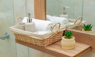 Vendo Apto amoblado En Mar Caribe, Quinto piso, Con ascensor