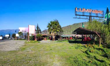 Leon Propiedades vende local comercial en Ruta 68, Curacaví.
