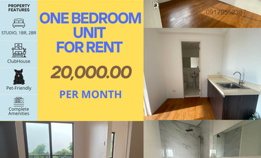 One Bedroom for Rent near Ateneo and UP Diliman Capitol Hills Quezon City