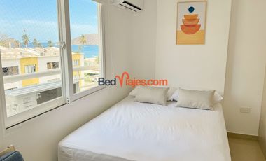 Hermoso apartamento Brisa Marina vista al mar