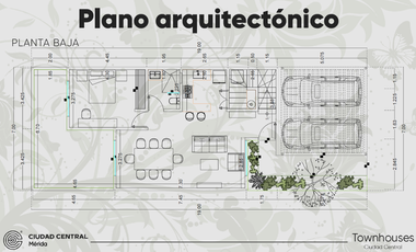Townhouses Ciudad Central, Mérida, Yucatán Casa en condominio en TixkokoB.