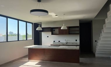 Departamento en venta en temozon norte, Mérida  de doble altura