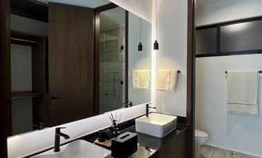 Departamento en venta  en planta baja con terraza en Temozon Norte