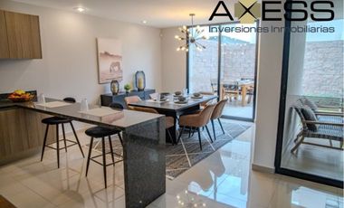 Casa en venta en Juriquilla Querétaro | 3 recámaras, roof garden y amenidades