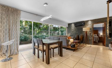 Contemporary 1-Bed, 1-Bath with Garden View & Amenities