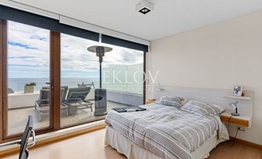 Departamento De Lujo Frente Al Mar En Reñaca Norte