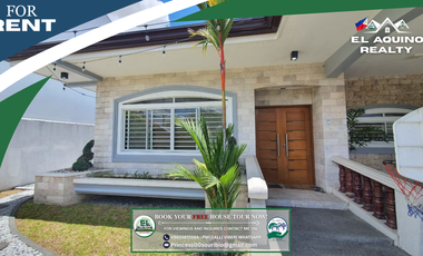 Bungalow House For Rent in a secured subdivision, Angeles City Pampanga near Telebastagan and nepo mall