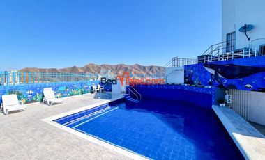 Arriendo por dias Apartamento con Vista al Mar – Frente a la Playa en El Rodadero