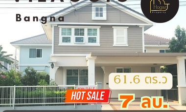 For Sale: Fully Furnished Single House – Vilaggio Bangna (ABAC Soi), Bang Bo District