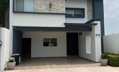 CASA EN VENTA RESIDENCIAL EL CIELO, EDO TAMAULIPAS, CERCA CENTRO COMERCIAL PLAZA PALMAS