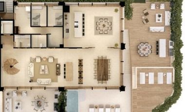 Casa de Lujo en Venta en Playa del Carmen con Campo de Golf Exclusivo ⛳🌴