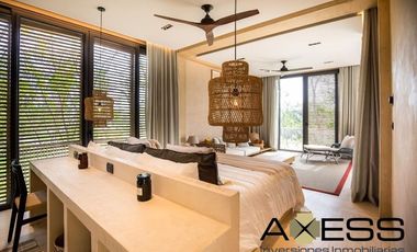 Casa de lujo en venta en Playa del Carmen con Campo de Golf 🏡🌴