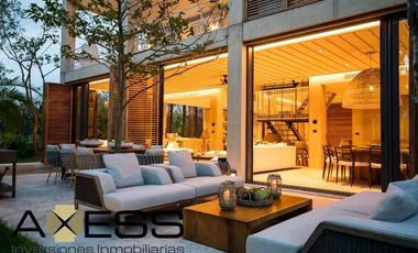 Casa de lujo en venta en Playa del Carmen con Campo de Golf 🏡🌴