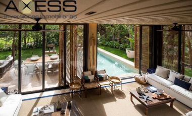 Casa de lujo en venta en Playa del Carmen con Campo de Golf 🏡🌴