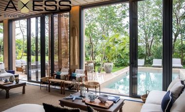 Casa de lujo en venta en Playa del Carmen con Campo de Golf 🏡🌴