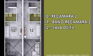*CASA EN VENTA TIPO LOFT CON RECÁMARA EN PLANTA BAJA CERCANO AL FRACC. POTOSINO DE GOLF*