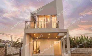 Rumah Furnished KPR DP 0 Akses 5 Menit Ke Gerbang Tol Limo