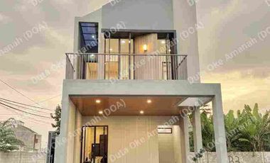 Rumah Furnished KPR DP 0 Akses 5 Menit Ke Gerbang Tol Limo