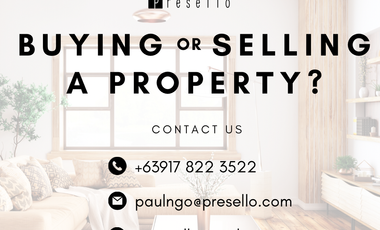 Rare Golfcourse Area Corner Lot For Sale in Ayala Alabang Village