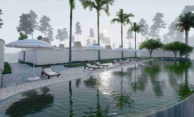 Glamping dengan View Bukit dan Laut, Full Furnished di Nusa Penida, Bali, Bisa Dimanajemenkan Dapat ROI