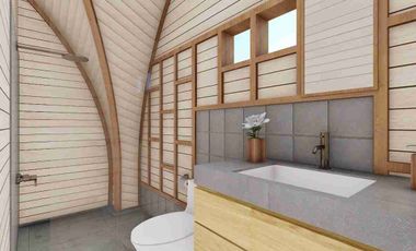 Glamping dengan View Bukit dan Laut, Full Furnished di Nusa Penida, Bali, Bisa Dimanajemenkan Dapat ROI