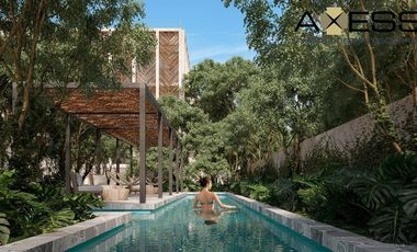 Departamento en Venta en Tulum con Terraza Privada
