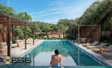 Departamento en Venta en Tulum con Terraza Privada