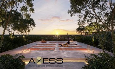 Departamento en Venta en Tulum con Terraza Privada