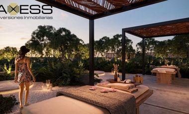 Departamento en Venta en Tulum con Terraza Privada