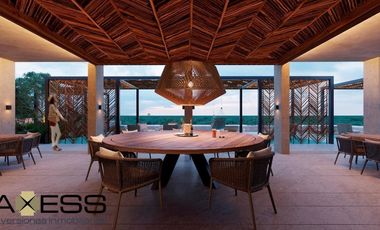 Departamento en Venta en Tulum con Terraza Privada