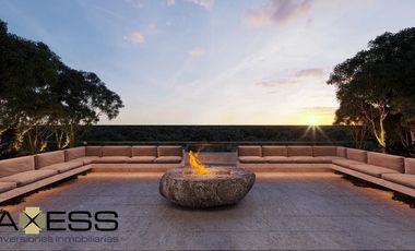 Departamento en Venta en Tulum con Terraza Privada