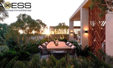 Departamento en Venta en Tulum con Terraza Privada