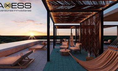 Departamento en Venta en Tulum con Terraza Privada