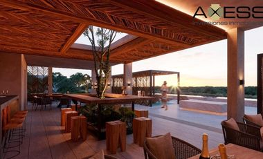 Departamento en Venta en Tulum con Terraza Privada