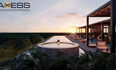 Departamento en Venta en Tulum con Terraza Privada