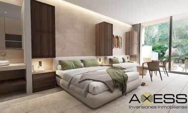 Departamento en Venta en Tulum con Terraza Privada