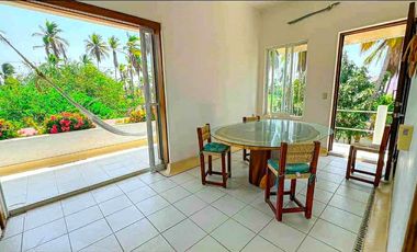 CASA A POCOS METROS DE PLAYA. BARRA DE POTOSÍ, GUERRERO.