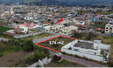 TERRENO EN VENTA SANTA ROSA- AMBATO