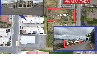 TERRENO EN VENTA SANTA ROSA- AMBATO