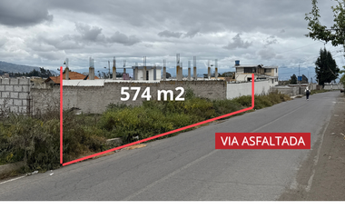 TERRENO EN VENTA SANTA ROSA- AMBATO