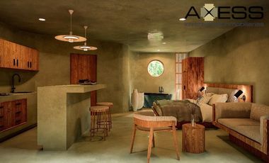 Departamento en venta con terraza y alberca privada en Tulum 🌴🏡